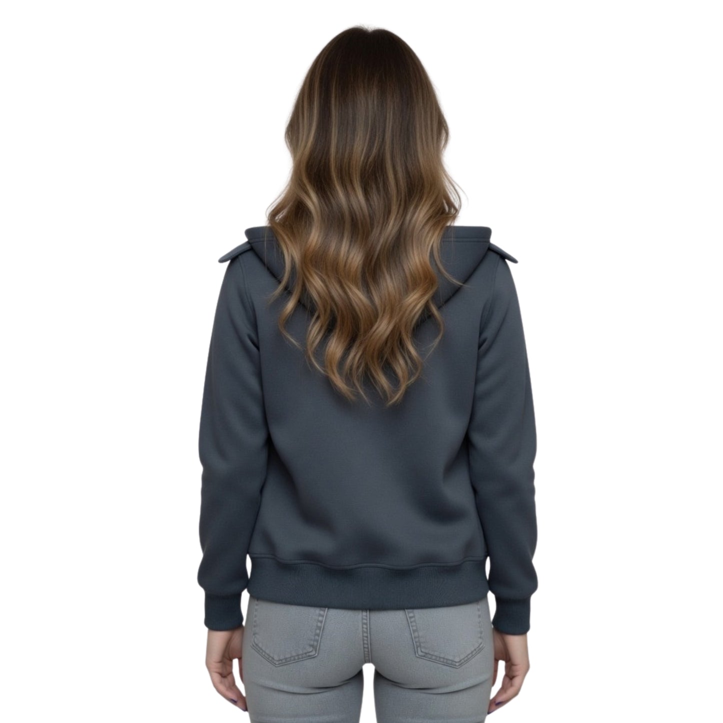 Morgan High Potential Grey Hooded Jacket