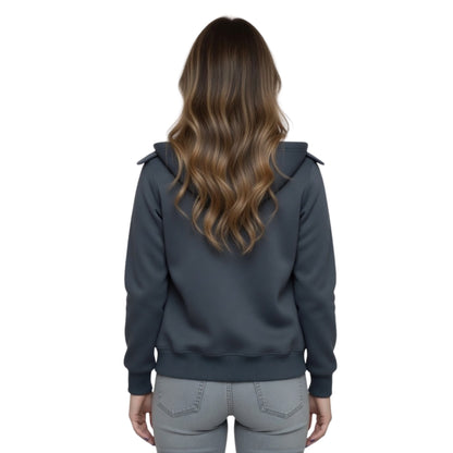 Morgan High Potential Grey Hooded Jacket