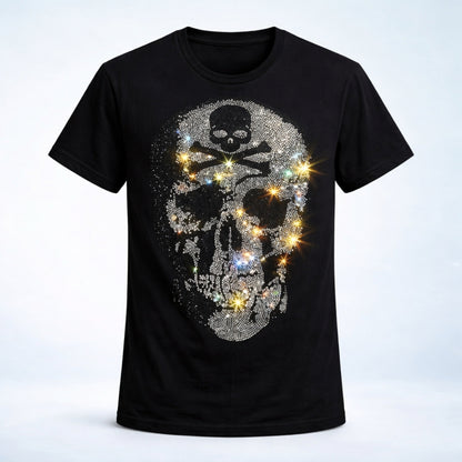 Midnight Skull Rhinestone T-shirt