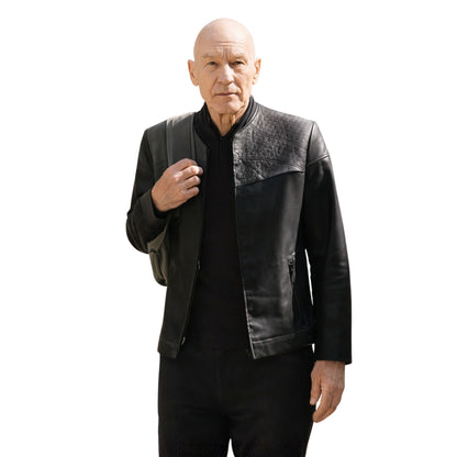 Jean-Luc Picard Star Trek: Picard 2023 Black Jacket