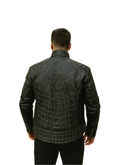 Venom Spiderman Real Leather Cosplay Costume Jacket