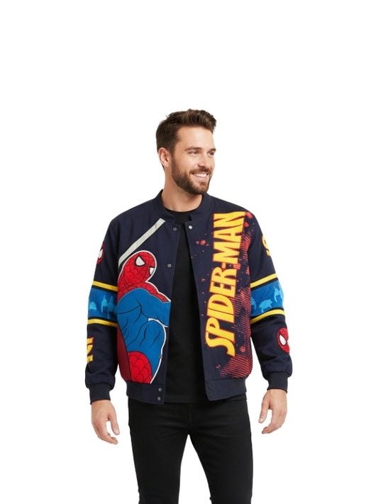 Vintage Design Spider-Man Jacket