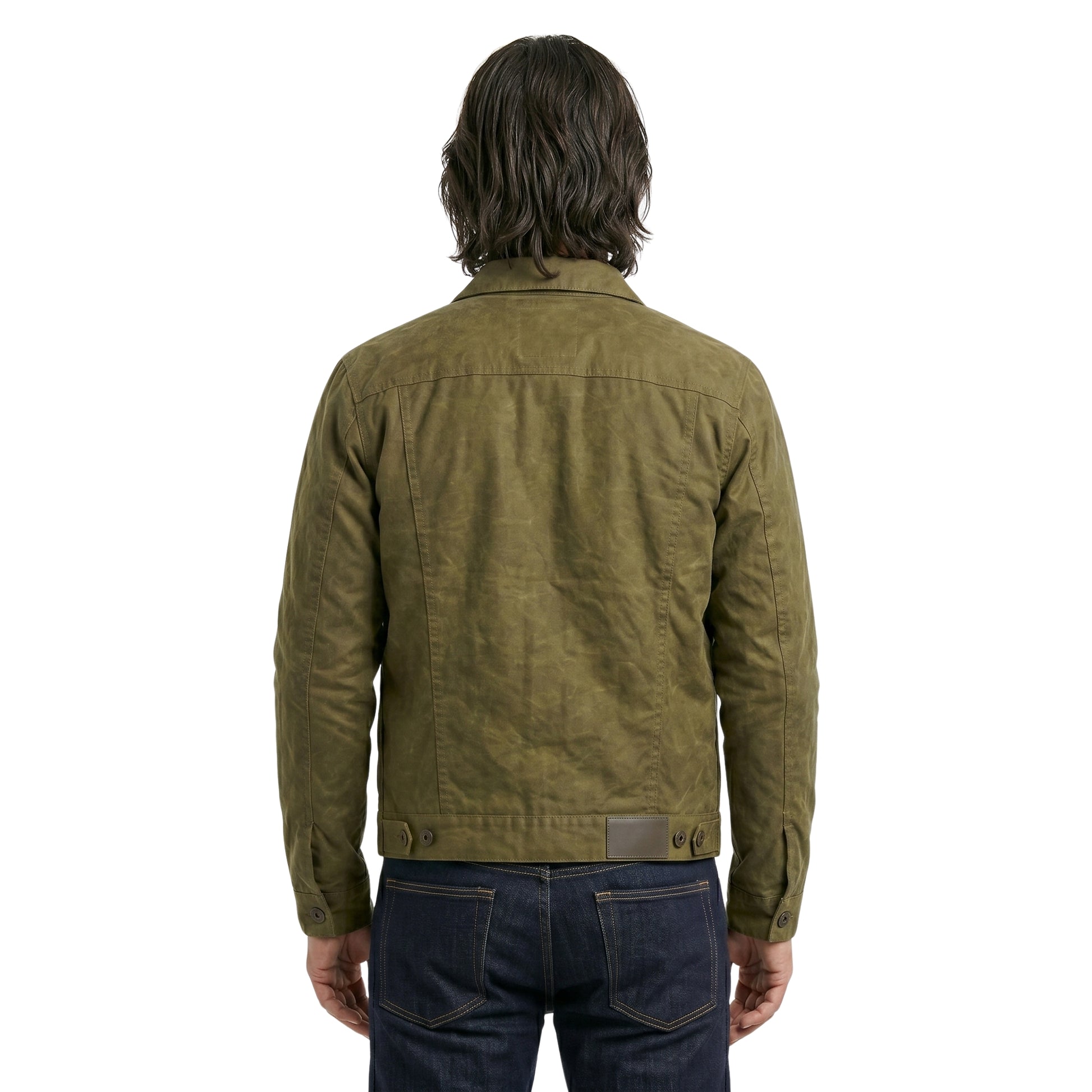 Virgin River Season Jacket Jack Sheridan Green Cotton