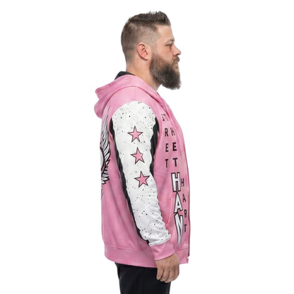 WWE SmackDown Kevin Owens Pink Bomber Jacket