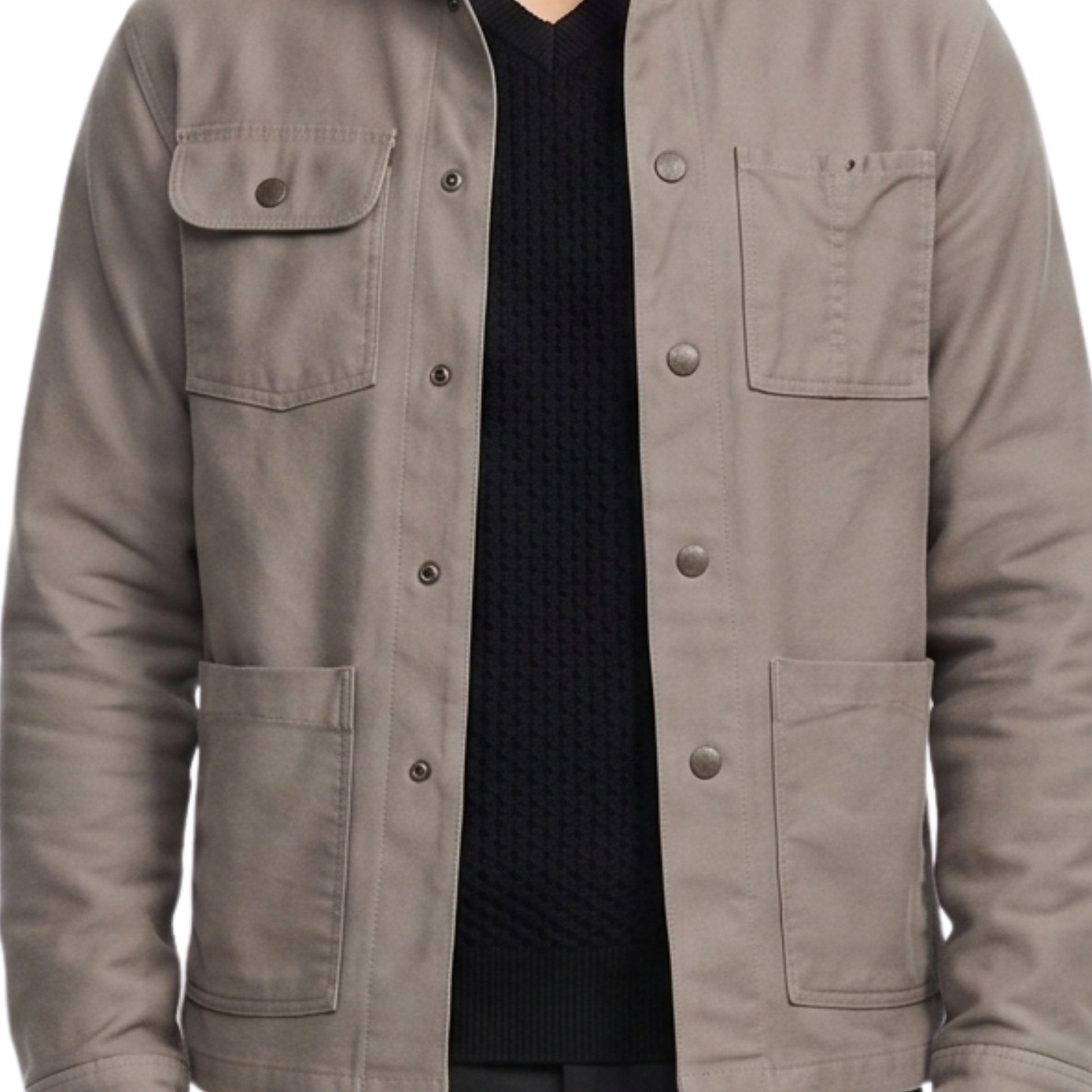 Walker Season 01 Alex Landi Gray Cotton Jacket Buy Today