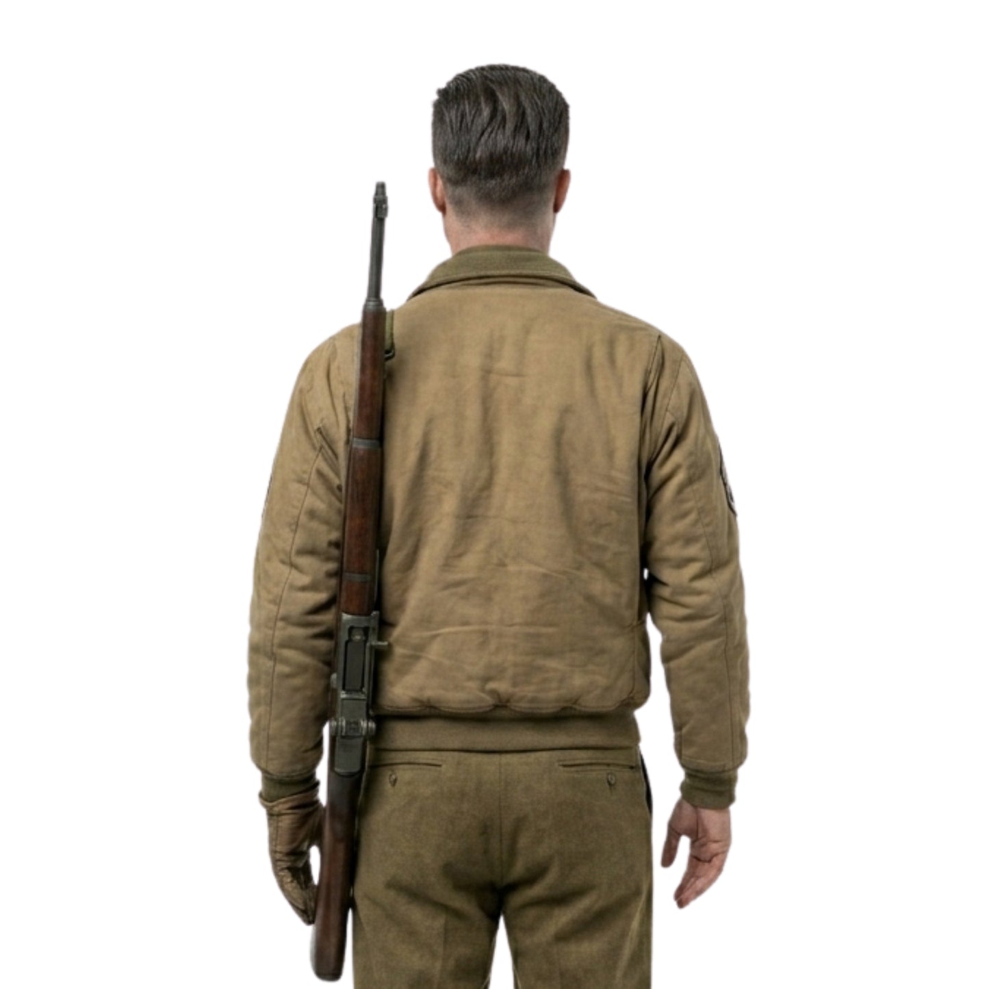Wardaddy Fury Brad Pitt Cotton Bomber Jacket