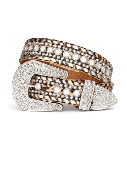 Bling Leather Belt