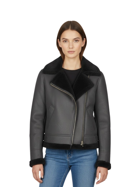 Women's B3 Aviator Grey Bomber jacket