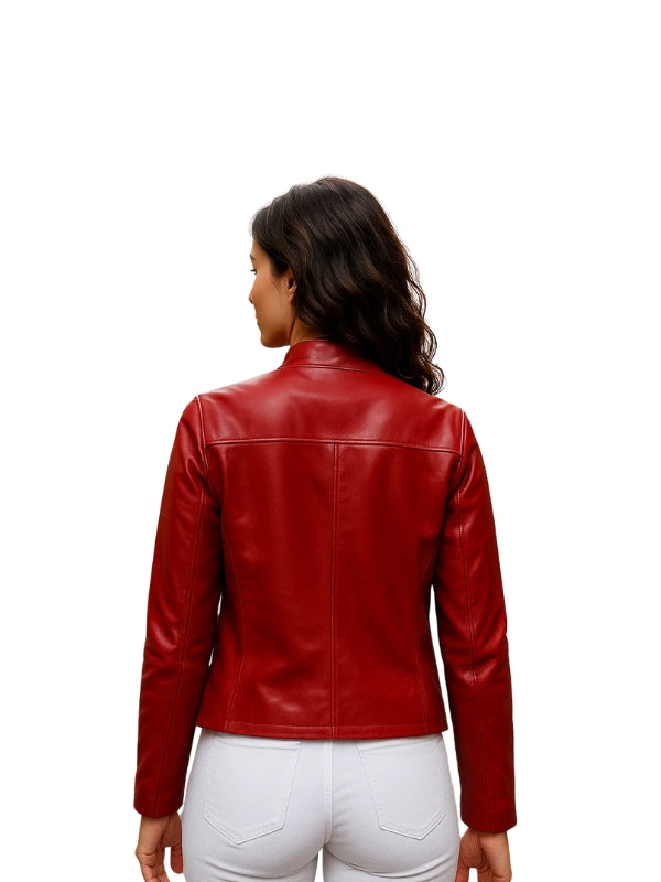 Women's Goat Leather Jacket