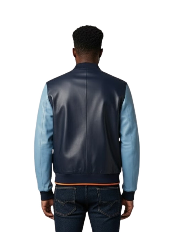 Men's Color block Bomber Jacket