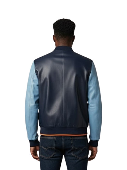 Men's Color block Bomber Jacket