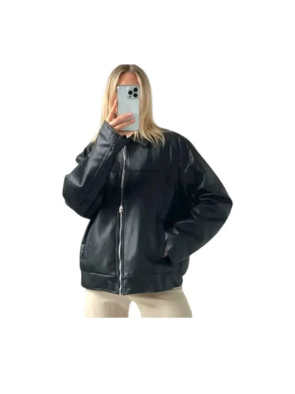 oversized bomber jacket